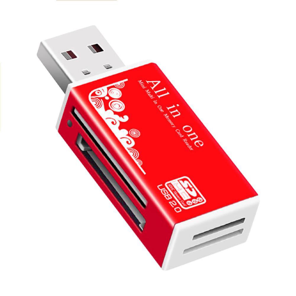 SM-PE Memory 2 Micro-SD/TF/CT/MS/SDHC/MMC USB-адаптер многофункционального устройства чтения карт