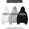 Европейский и американский уличный трендовый бренд ESSENTIALS светоотражающий свитшот с буквами мужской и женский парный флисовый худи куртка тренд