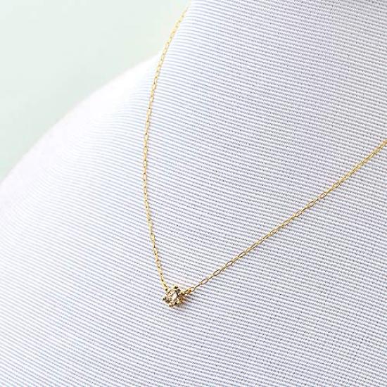 ESTELLE Diamond Necklace In 18K Yellow Gold [WEB Exclusive] (0442-7798-0016-0000)