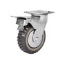 Heavy Duty Swivel Caster Wheels - 4, 5, 6, 8 Inch Gray Industrial Cart Equipment