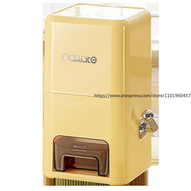 Мерное ведро для хранения риса для дома, герметичный, защищенный от насекомых, влагостойкий контейнер для зерна - многоцелевой органайзер