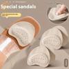4PCS Sandals Anti-slip Stickers Leather Forefoot Pad Women High Heels Pain Relief Insert Insoles Toe Cushion Foot Care Shoes Pad