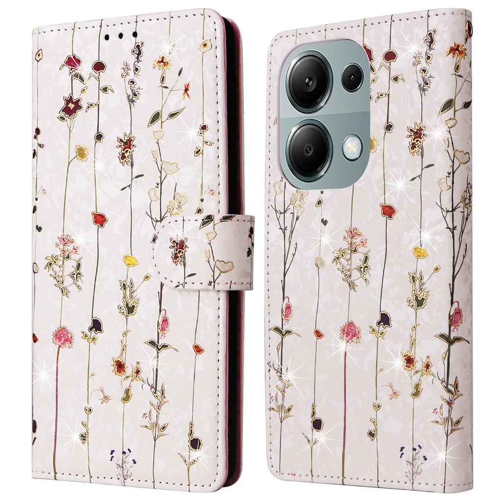 For Xiaomi Redmi Note 13 Pro 4G/Poco M6 Pro 4G Phone Case RFID Blocking Wallet Leather Cover