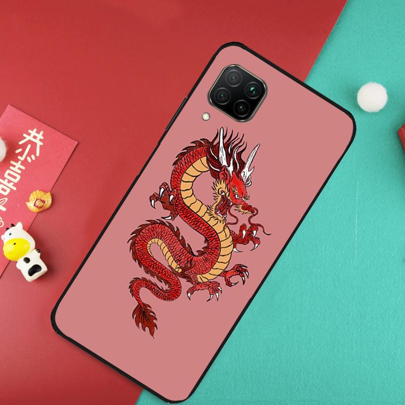 Стиль Японского Дракона Для Huawei Nova 7i 8i 11i 12i Y73 Y72 Y61 Y91 Y90 Y70 Y60 9 10 SE 11 Pro P30 P40 Lite Чехол
