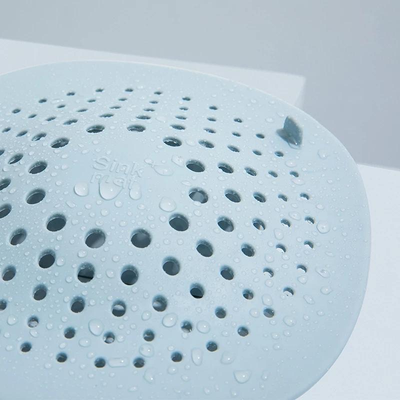 Бытовая кухонная раковина, фильтр для слива душа, пробка для улавливания волос, крышка для слива пола в ванной, универсальный антизасоряющийся фильтр для раковины