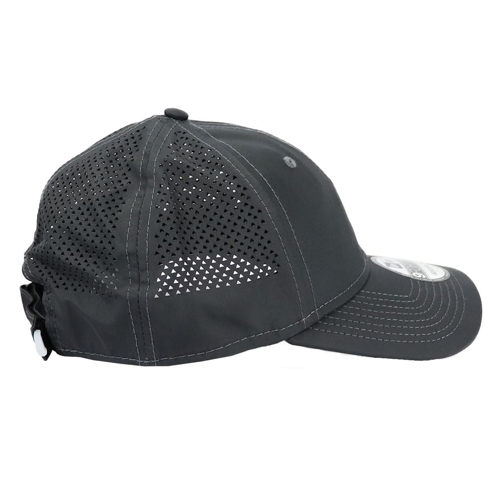 [New Era] Plain Mesh Cap 9FORTY Men's Cap Hat UV Protection Anti-Odor Moisture Wicking Quick Drying Functional Material Gray [Used]