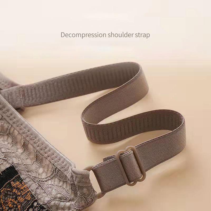 Женский бесшовный бюстгальтер без косточек, бюстгальтеры пуш-ап, сексуальное женское белье, кружевное нижнее белье с цветочным принтом