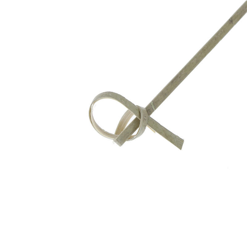 100Pcs Bamboo Fork Fruit Desserts Food Cocktail Sandwich Fork Stick Pick Skewer