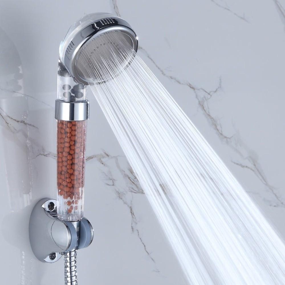 Water Saving High Pressure Shower Head High Pressure Adjustable SPA Showerheads Handheld Anion Filter Function