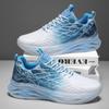 Men's Shoes Summer Breathable New Youth Sports Leisure Running Heightening Air Cushion Shock Absorption Mesh Dad Shoes