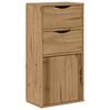 VidaXL Armoire latérale avec tiroirs ODDA 40x24x79 cm bois massif pin, armoire, buffet, meuble de rangement de cuisine, 4103597