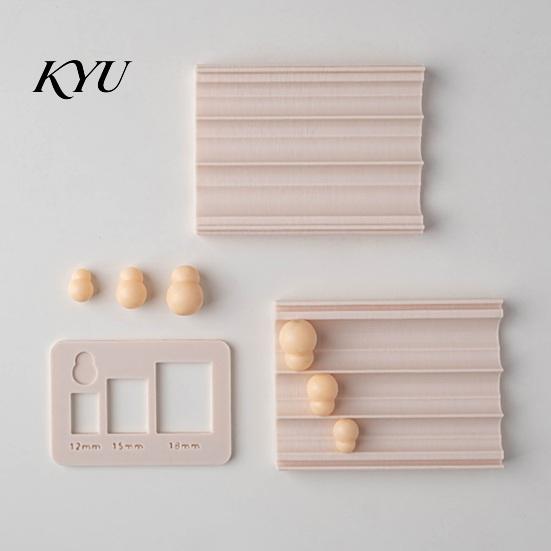 Portable Clay Mold Polymer Ball Maker for Jewelry Making, 12/15/18mm Sphere Shaper Precision Sizing Caliper Roller Tool DIY Earrings And Beads,