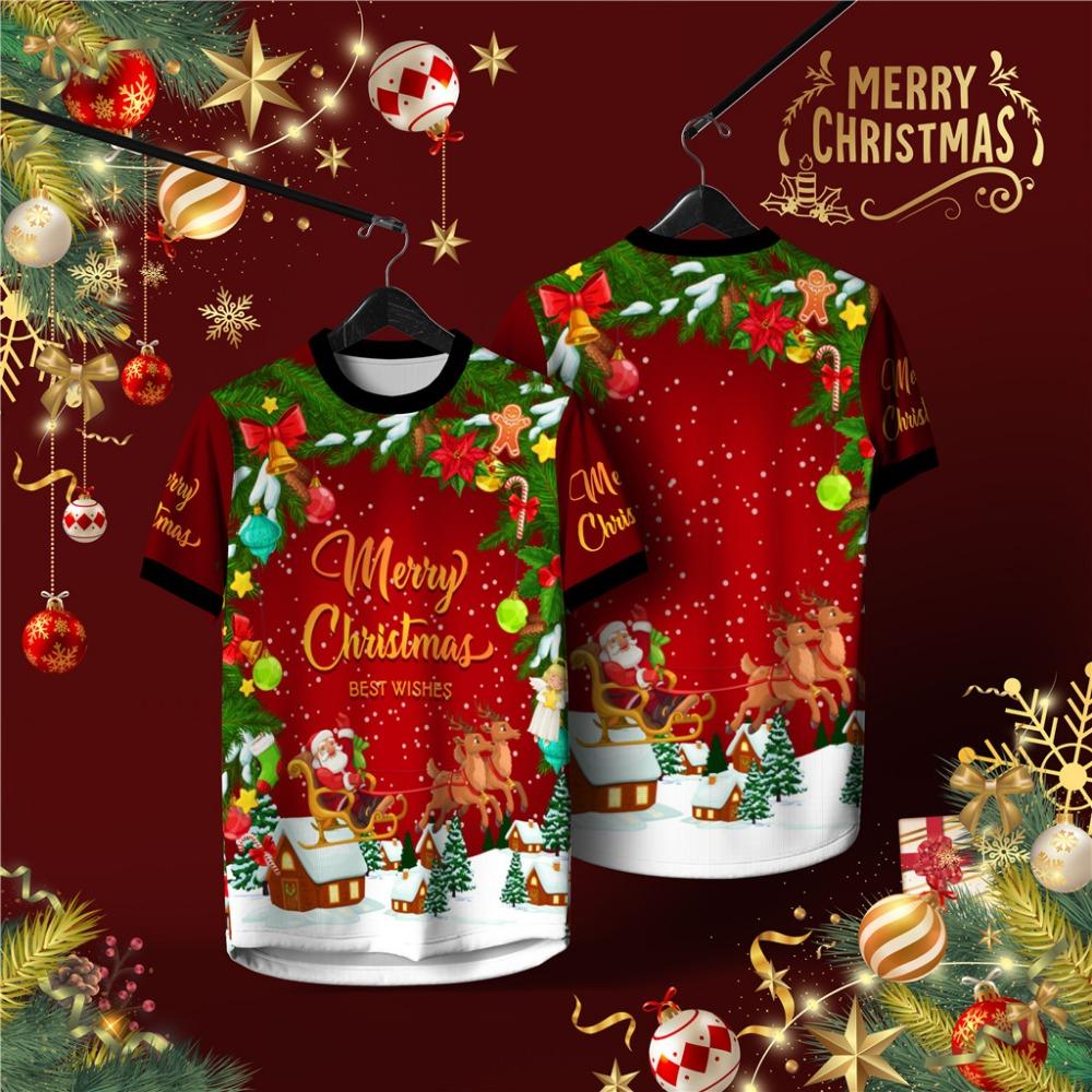 Углеродно-нейтральная рождественская футболка для детей, свободный и экологичный топ со снежинкой