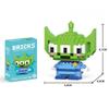 Cartoon Figurine Micro Bricks: Educational Toy for Kids
