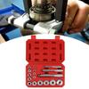 Aluminum Wheel Bearing Kit Repair Kit Portable 17 Pcs/Set Seal Driver Installer Remover Automotive Tools Bearing Disassembly Tool