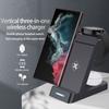 B-20A 3 In 1 Wireless Charger for Samsung Watch/Phone/Earphones Wireless Charging Stand