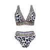 Новый леопардовый принт сексуальный собирающий купальник женский горячий весенний купальник бикини комплект из двух частей