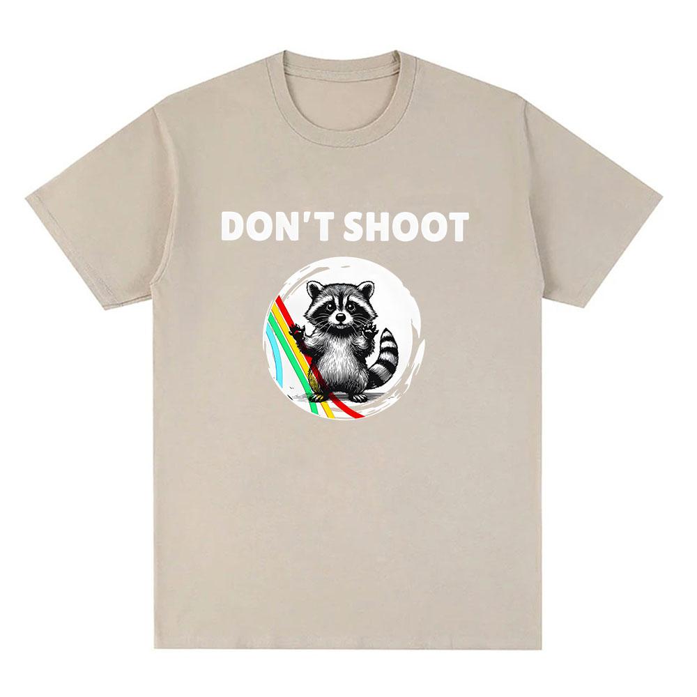 Don Shoot Letter Print Tshirt Hot Game Arc Raiders Tshirts Short Sleeve Cotton 2026 Spring summer MenWomen Unisex Streetwear