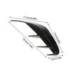 2Pcs Universal Car Rear Bumper Lip Spoiler Air Vent Outlet Cover Trim
