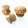 Easy-Grip Design Walnut Wood Cabinet Knobs Rust-Resistant Drawer Pulls Handles  for Kitchen