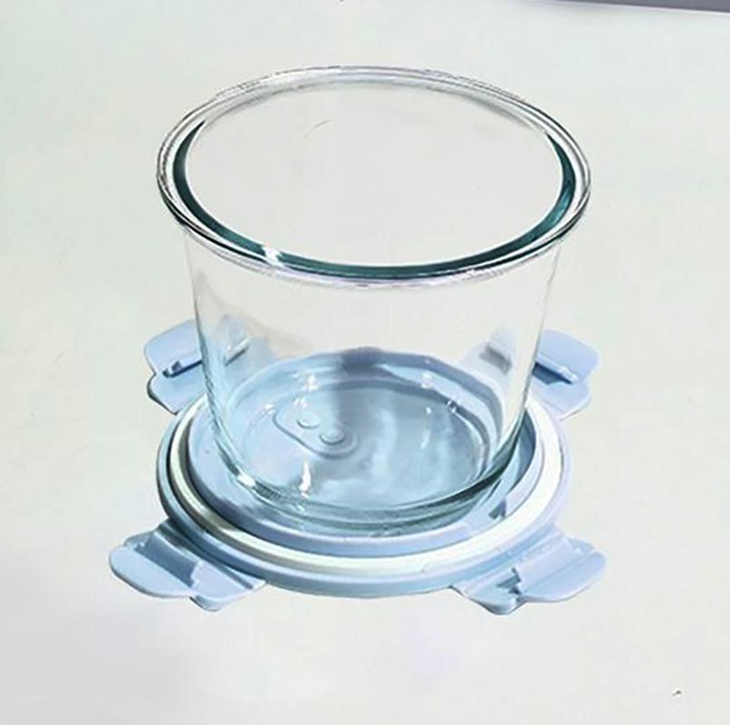 Овсянка на ночь в кружке, Стеклянная кружка для завтрака, Портативная с крышкой, Можно использовать в микроволновой печи, Миска для фруктового салата, Чашки для супа и йогурта