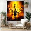 Golden State Warriors Team Boho Wall Tapestry Cozy Warm Designed for Living Room Reading Corner Studio Wall Indoor Boho Decor Gift for New Home