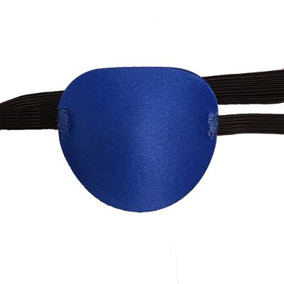 Пиратская повязка на глаз унисекс, черная, на один глаз, повязка на глаз, моющаяся, регулируемая, вогнутая, детский пиратский костюм для косплея