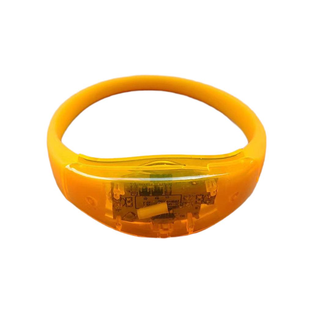 5 шт. Светодиодный светящийся браслет Светящиеся нарукавники Мигающие напульсники Светящиеся в темноте Праздничные принадлежности для баров, концертов, фестивалей