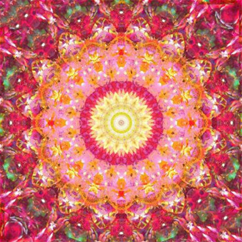 5D алмазная живопись Мандала цветок DIY полный круглый стразы дрель наборы для вышивки крестиком Алмазная вышивка подарок на Новый год