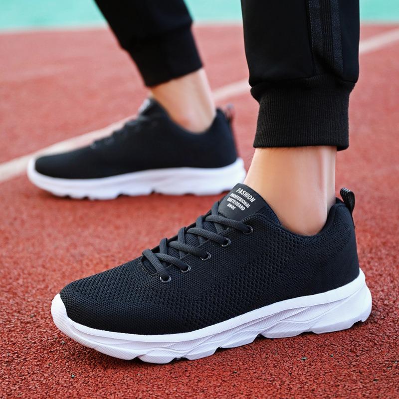 Fashion Ladies Casual Shoes Fashion Breathable Walking Mesh Flat Men's Sports Sneakers
