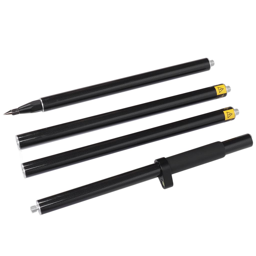 2 метра 4-секционная геодезическая веха RTK GPS из углеродного волокна геодезическая призматическая веха с пузырьковым уровнем 0 мм