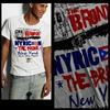 Puerto Rico T-Shirt NYC Bronx Newyork Boricua Number 4 Train Sabe NYC Large