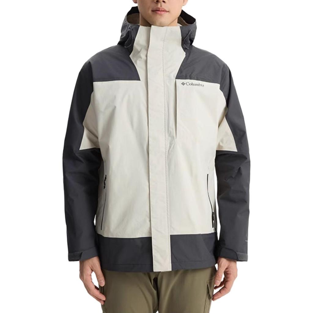Columbia Windbreaker Jacket Unisex Ecru XE0271-278