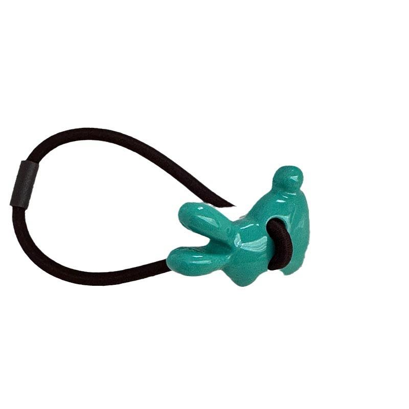 Dopamine texture texture three-dimensional rabbit hair loop tie hair rope coiled hair high elasticity cute playful women's new