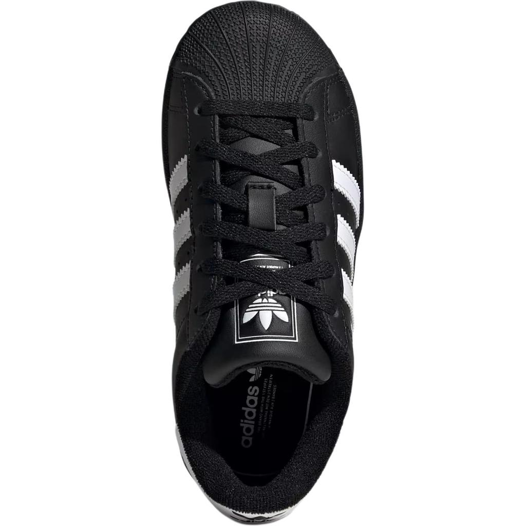 adidas Originals Superstar 2 С амортизацией Низкие кеды для скейтбординга Детские Черные Для детей от 3 до 7 лет JH9981