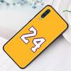 Phone Case For Samsung Galaxy A50 A70 A10 A20e A30 A40 A20s A10s A10e A80 A90 A60 A30s Cover Shell Basketball 23 24 Lucky Number