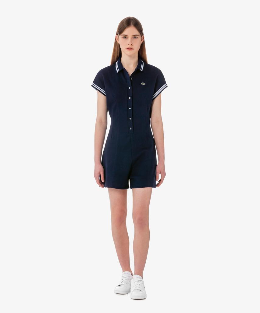 LACOSTE Женский комбинезон Mif с полосатым воротником Ef2431-56G 525