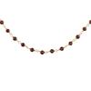 Серебряное колье с натуральным гранатом 11.245ct (2126256)