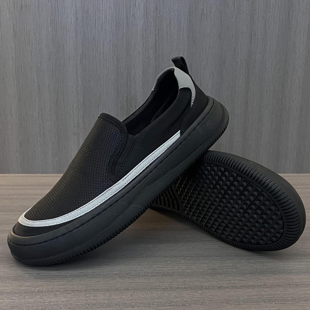 Fashion2024 Summer New Designer Mesh Shoes for Men Spring Autumn New Designer Loafers Male Black High Quality Luxury Shoes Man