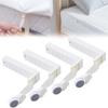 4 шт. зажимы для держателя простыни с пряжкой, тугой, простой в установке замок с полосой