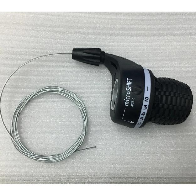 MicroSHIFT MS25-6 Поворотные манетки MTB Велосипедные 1-3 $1-6 Скоростные Боковые Поворотные Ручки Переключения Передач Триггерные Переключатели DIP