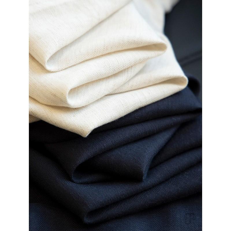 Mens Thin Straight Leg Sweatpants Tencel Lyocell Linen Blend Elastic Waist Casual Trousers