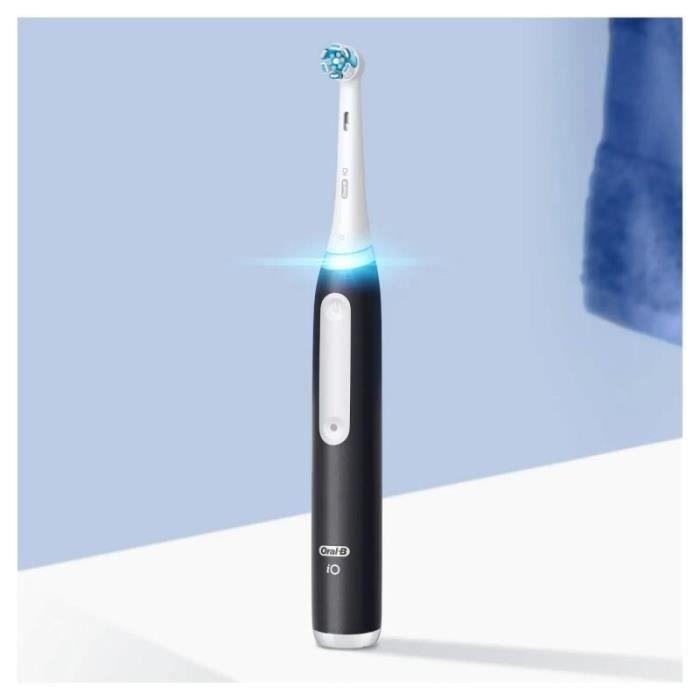 Brosse À Dents Électrique - ORAL-B - IO3 Matt Black - 3D Oscillo-rotations/pulsations - A Batterie