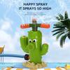 Children Water Pipe Squirt Toys Cartoon Cute Cactus Outdoors Lawn Garden Water Sprinkler Bathroom Interesting Water Play Toys