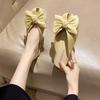 Fashionable Rome Flat Bottom Women's Sandals SummerArrival Gentle Style Outerwear Slippers Half Slippers For Women