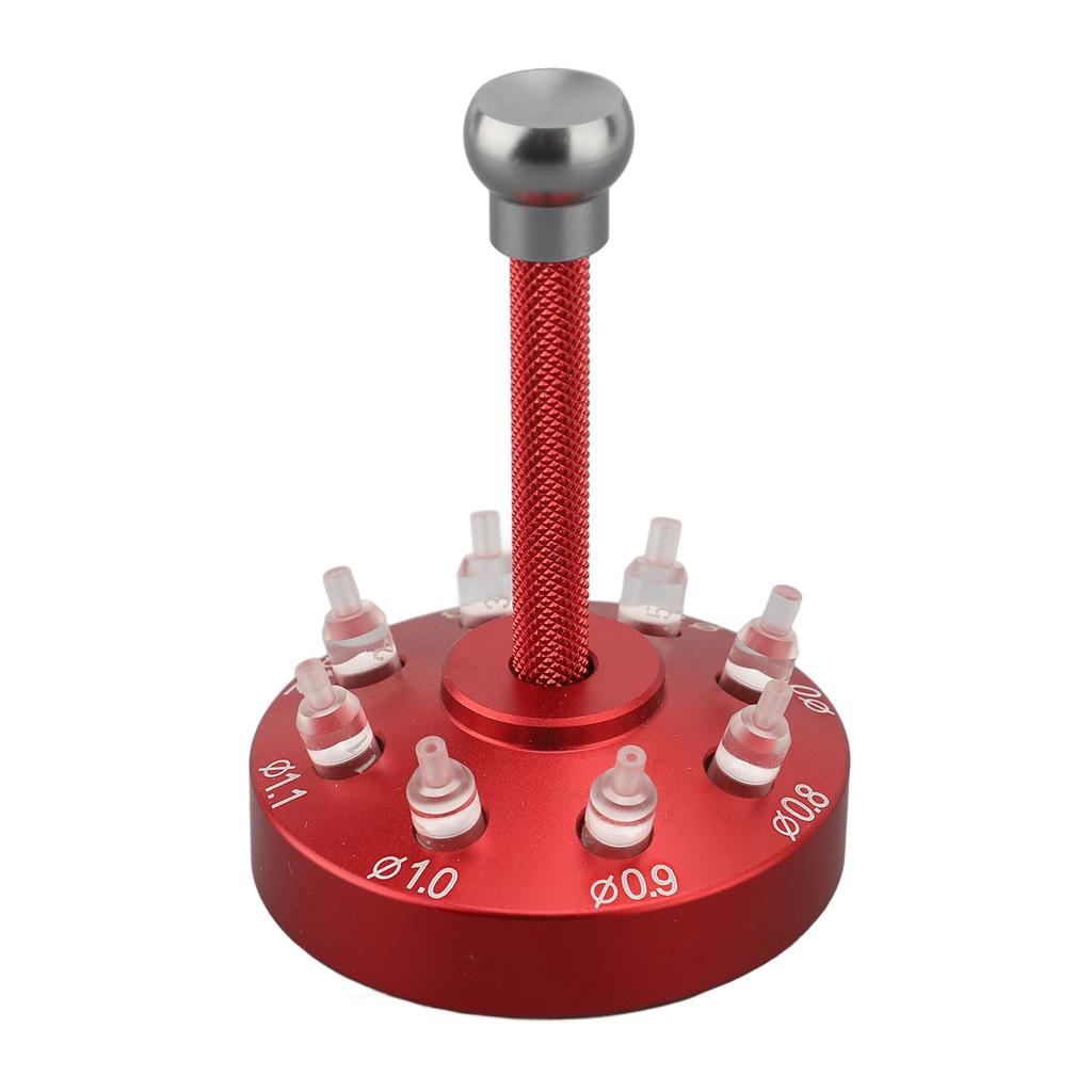 Инструмент для установки стрелок часов, стальной, с 8 насадками для установки, для часовщика