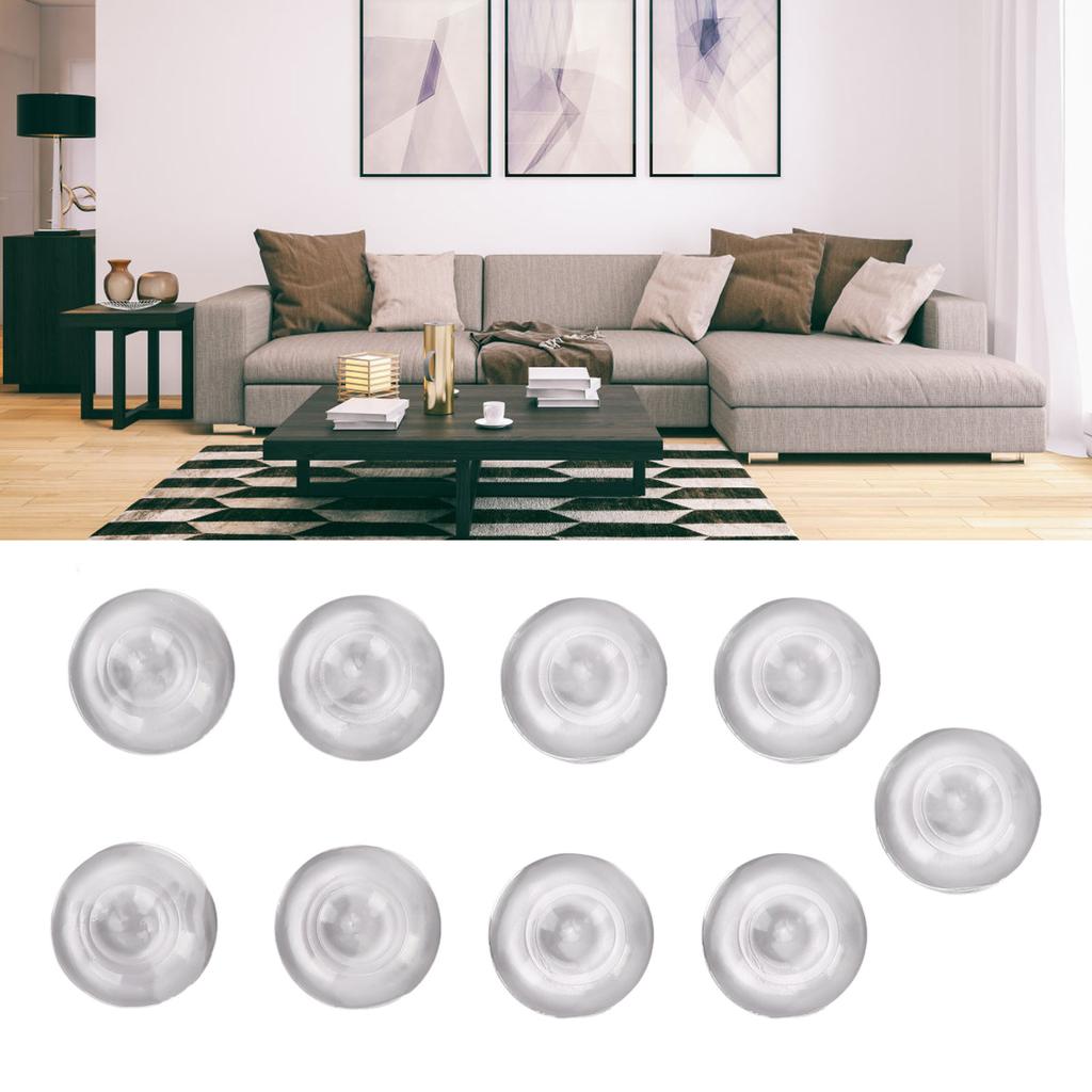 9 шт. прозрачный дверной бампер супер клейкий шумоподавляющий многоразовый силиконовый протектор стены для Doo