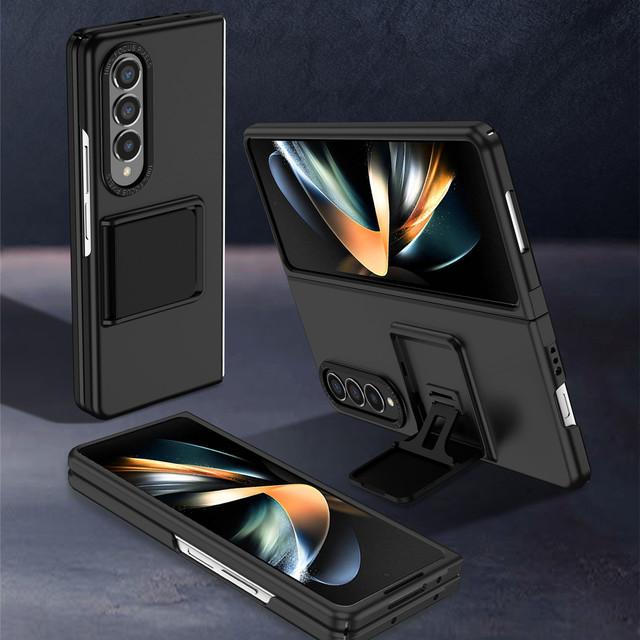 Противоударный простой портативный чехол-подставка для Samsung Galaxy Z Fold 4 5g Fold3 Fold4 Fold 3 Zfold4 Zfold3 Аксессуары для сотовых телефонов Капа