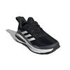 adidas FortaRun J Lace Беговые K Износостойкие Дышащие Низкие Спортивные Повседневные Кроссовки Черно-Белые Детские GY7597