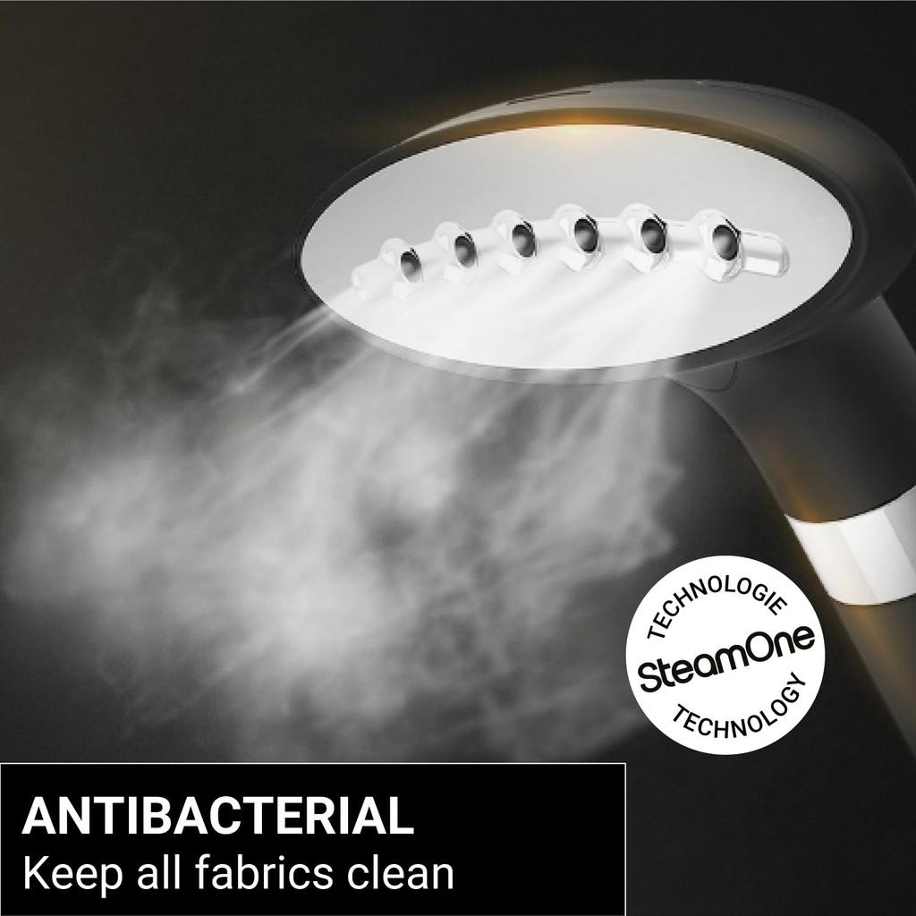 SteamOne отпариватель для одежды George Standing Мощный сценический старт-стоп Емкость стойка-стоп Уведомление черный JPES700B Steam/3 Steam/Авто и сенсор/Большой